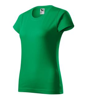 Pracovné odevy - 134 Tričko dámske Basic malfini 16 trávovo zelená