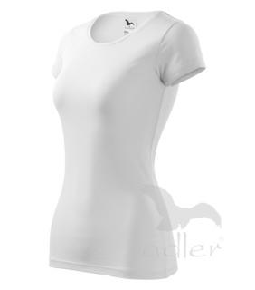 Pracovné odevy - 141 dámske tričko GLANCE 180 adler 00 biela