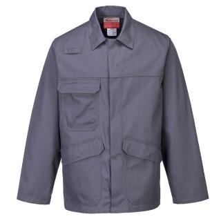 Pracovné odevy - Antistatická nehorľavá bunda PW FR35 sivá