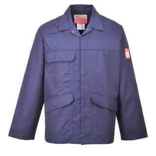 Pracovné odevy - Antistatická nehorľavá bunda PW FR35 tm. modrá
