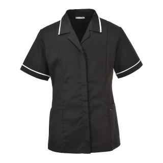 Pracovné odevy - Dámska blúza PRINCES LW20 čierna