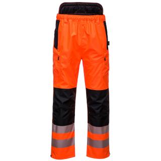 Pracovné odevy - Extrémne priedušné Hi-Vis nohavice PORTWEST do pásu oranžové
