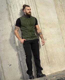 Pracovné odevy - Fleecová vesta MARTIN ARDON zelená