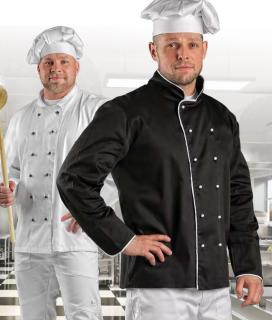 Pracovné odevy-kuchársky RONDON RADIM 190 g / m² BIELY