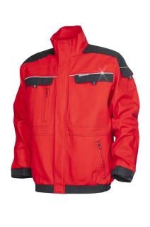 Pracovné odevy-Monterková blúza COOL TREND červená/čierna (+)