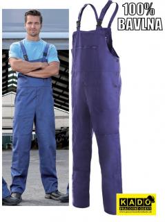 Pracovné odevy - Montérkové nohavice s náprsenkou FRANTA CXS