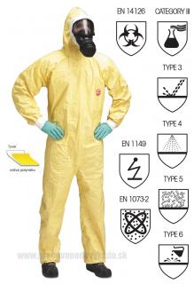 Pracovné odevy - Ochranný oblek TYCHEM C 2000