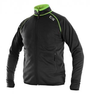 Pracovné odevy - Pánska športová bunda TORONTO CXS čierno/zelená