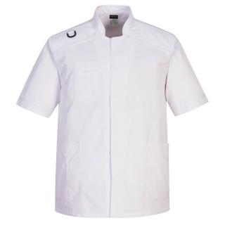 Pracovné odevy-Pánska zdravotná tunika C821 PORTWEST biela
