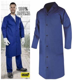 Pracovné odevy - Pánsky plášť ERIK modrý