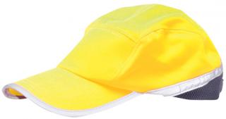 Pracovné odevy - reflexná čiapka PORTWEST HB10 žltá