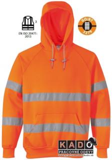 Pracovné odevy - reflexná mikina PORTWEST B304 oranžová