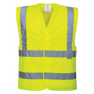 Pracovné odevy-Reflexná vesta c470 Hi-vis Portwest žltá