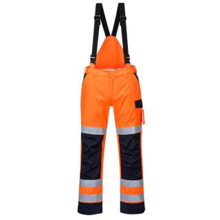 Pracovné odevy-Reflexné MULTI-NORMOVÉ nohavice MV71 MODAFLAME RAIN ARC Portwest oranžové