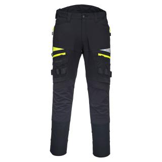 Pracovné odevy-Strečové pracovné nohavice DX449 PORTWEST čierne