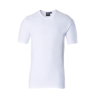 Pracovné odevy - termo tričko s krátkym rukávom b120 Portwest BIELE