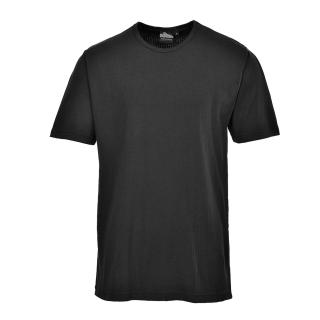 Pracovné odevy - termo tričko s krátkym rukávom b120 Portwest čierne