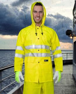 Pracovné odevy - Výstražná bunda do dažďa ARDON AQUA 1101