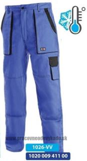 Pracovné odevy-Zateplené nohavice LUXY JAKUB CXS modro-čierne ()