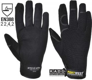 Pracovné rukavice a700 High Performance PORTWEST čierne