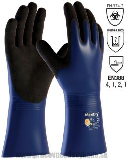 Pracovné rukavice ATG MAXIDRY LR Plus 56-530 rukavice oil