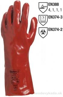 Pracovné rukavice DELTAPLUS PVC 7335