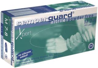 Pracovné rukavice jednorázové SEMPERGUARD XPERT nitril nepudr