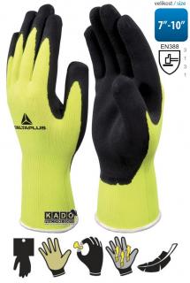 Pracovné rukavice výstražné deltaplus APOLLON žlté