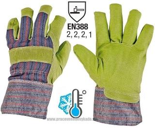 Pracovné rukavice zateplené CHUKAR WINTER LIGHT HS-01-005 FF