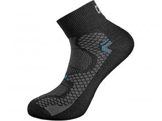 Pracovné športové ponožky SOFT CXS čierno-modré