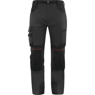 Pracovné strečové nohavice M5PA3STR DELTAPLUS sivá-čierna
