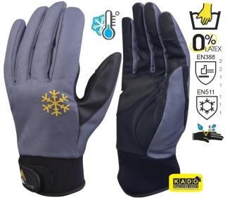 Pracovné zateplené rukavice BOROK VV903 DELTAPLUS (Výborná)