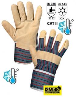 Pracovné zateplené rukavice ZORO WINTER CXS