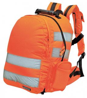 Pracovný batoh PORTWEST B904 výstražnej farby oranžový