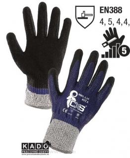 Protiporezné vysokoodolné pracovné rukavice RITA CXS