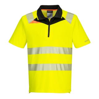 Reflexná polokošeľa DX412 - DX4 Hi-Vis Portwest žltá