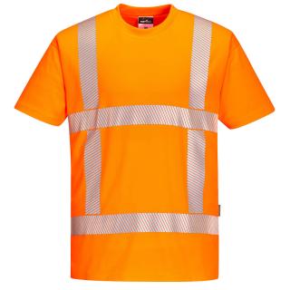 Reflexné tričko R413 RWS PORTWEST oranžové