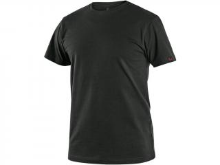 strečové bavlnené tričko NOLAN CXS 180g + elastan čierne (+)