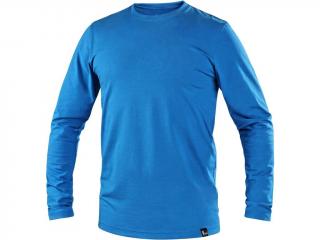 strečové bavlnené tričko SIMON CXS 180g + elastan azúrovo modré ()