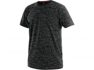 Strečové tričko DARREN CXS 175g čierne