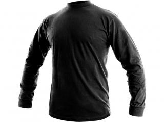 tričko s dlhým rukávom PETR CXS 140g čierne (+ nadrozmerné)