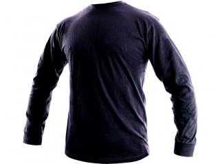 tričko s dlhým rukávom PETR CXS 140g tmavomodré (+ nadrozmerné)