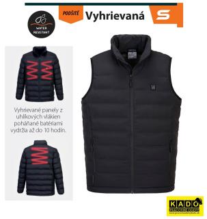 Vyhrievaná vesta s549 Ultrasonic Portwest čierna