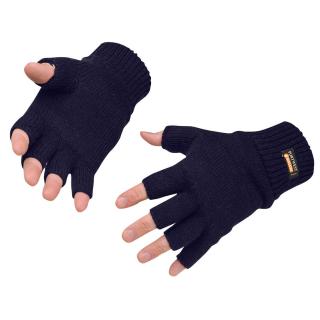 Zateplené bezprstové rukavice GL14 Portwest tmavomodré