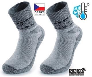 Zimné ponožky SKI CXS SIVÉ