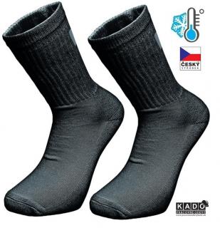 Zimné ponožky THERMMAX CXS ČIERNE