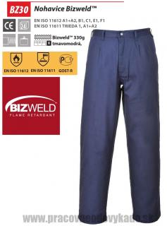 Zváračské nohavice Bizweld BZ30 PORTWEST tmavomodré