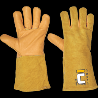 Zváračské pracovné rukavice CREX CERVA