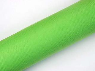 Dekoračný Tyl - Svetlo Zelený 30cm-25m