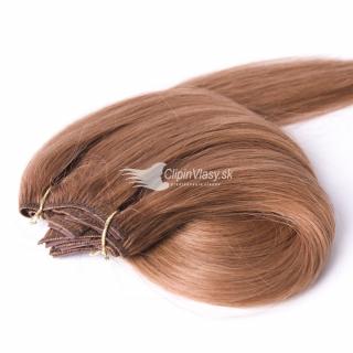 Clip-in vlasy 55cm, 135g, #10
